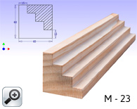 M-23. Cornisa/encofrar